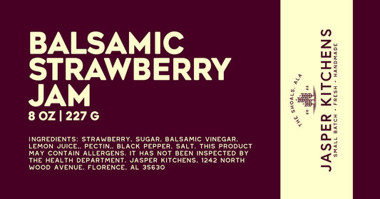 Balsamic Strawberry Jam