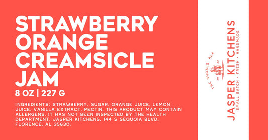 Strawberry Orange Creamsicle Jam