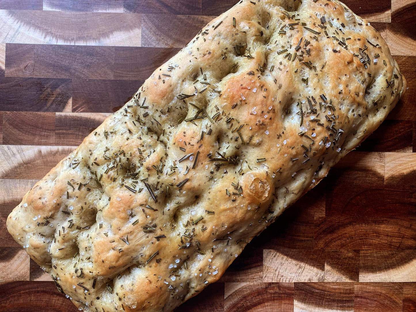 Rosemary + Sea Salt Focaccia