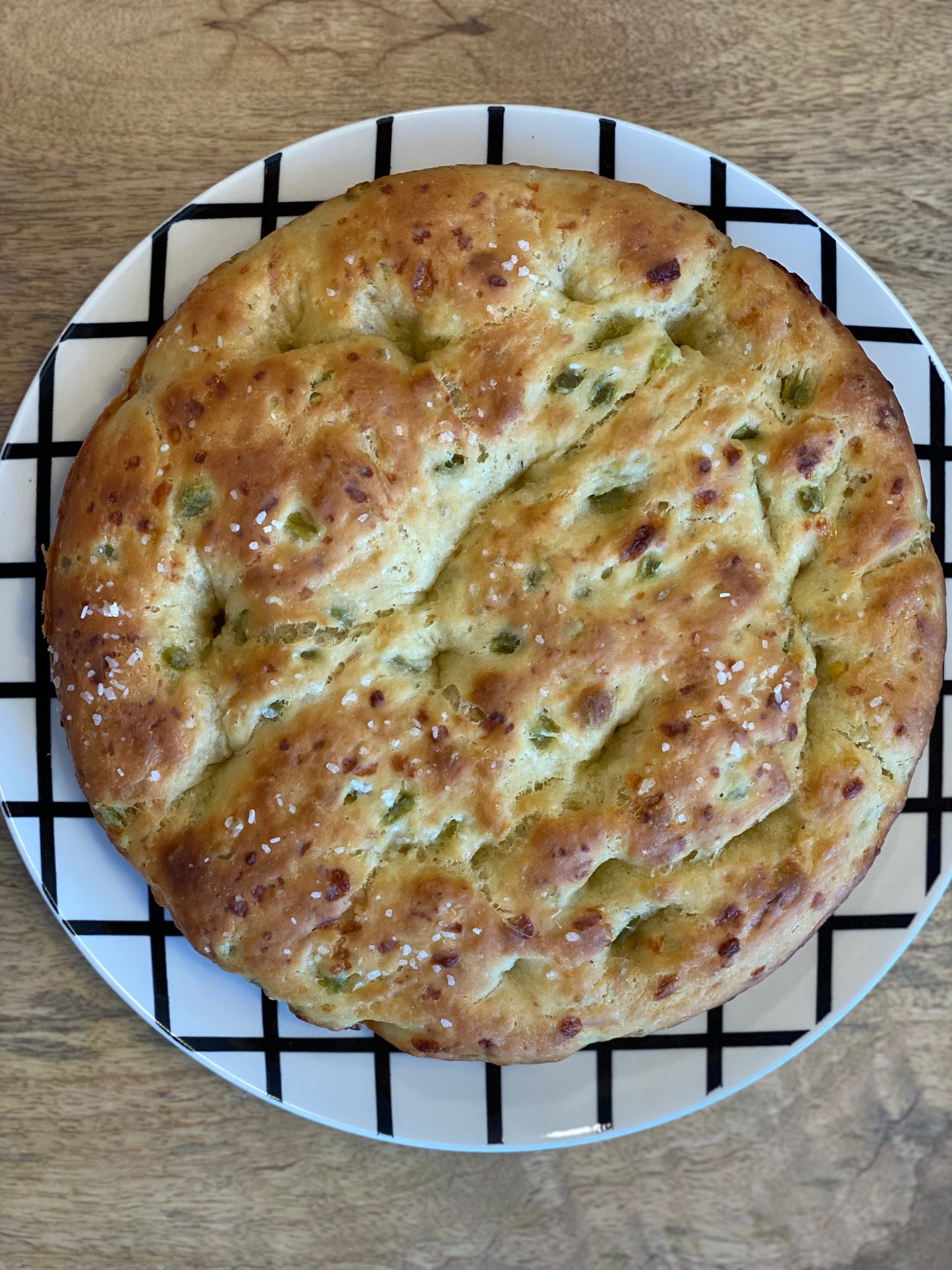 Vermont Cheddar + Jalapeño Focaccia