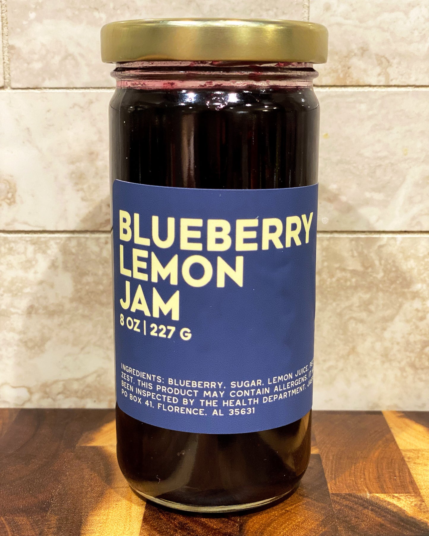 Blueberry Lemon Jam